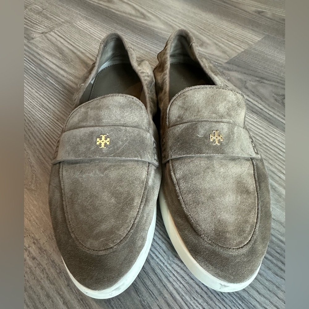 Tory Burch Ballet Sport Loafers-Suede